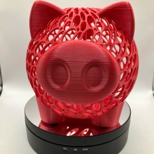 Piggy banks, red, white, or purple. Fun gift for kids and adults!